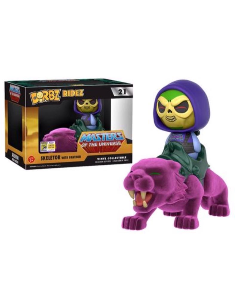 Skeletor with Panthor - Masters of the Universe vinyl figure collectible [Barcode 889698114691] - Main Image 2