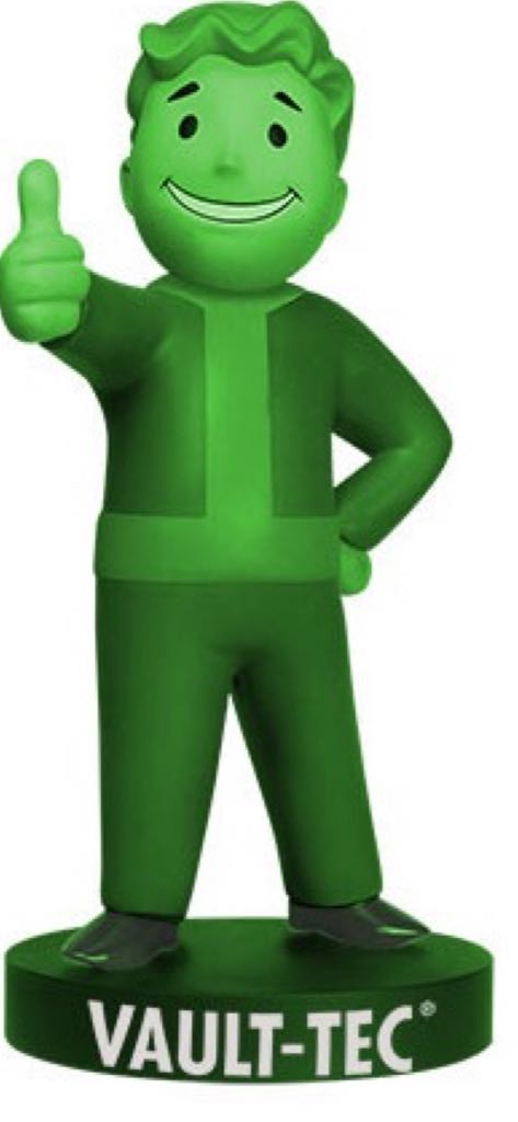 Vault Boy ( 6” Figure) (2017 ECCC) - Fallout vinyl figure collectible [Barcode 849803082413] - Main Image 2