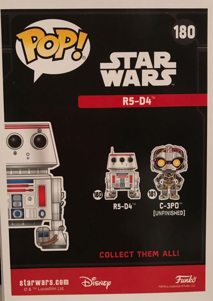 R5-D4 - Star Wars vinyl figure collectible - Main Image 2