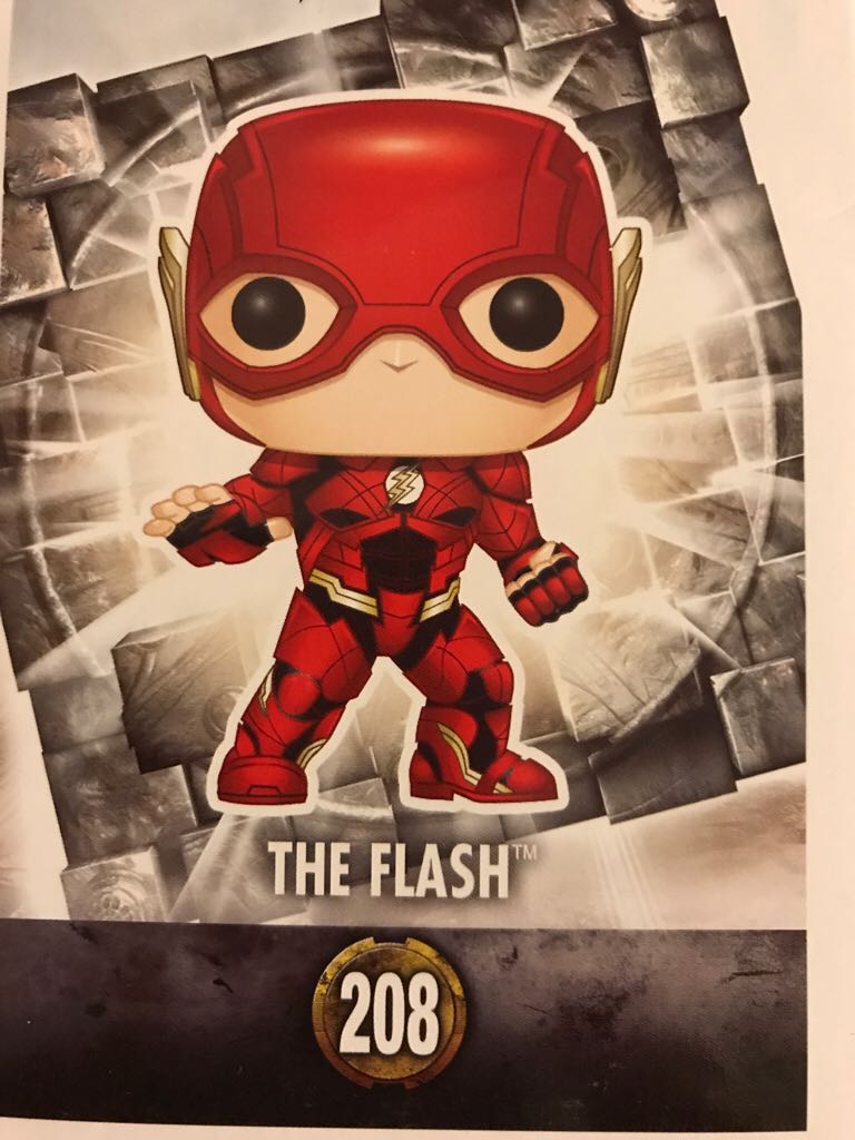 DC #208 The Flash - DC Universe vinyl figure collectible [Barcode 889698134880] - Main Image 2