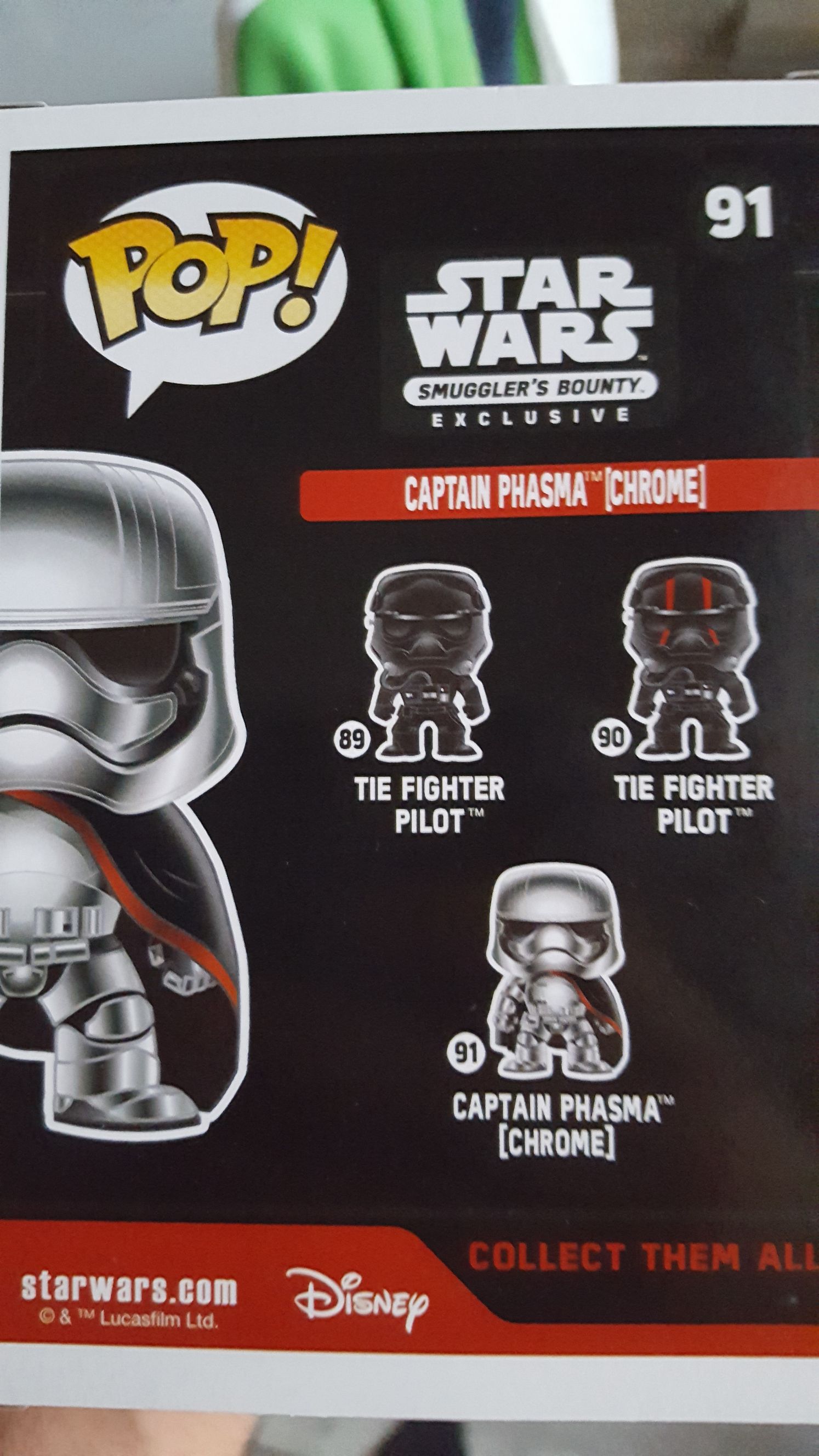 Captain Phasma Chrome - Star Wars vinyl figure collectible [Barcode 2000013315892] - Main Image 2