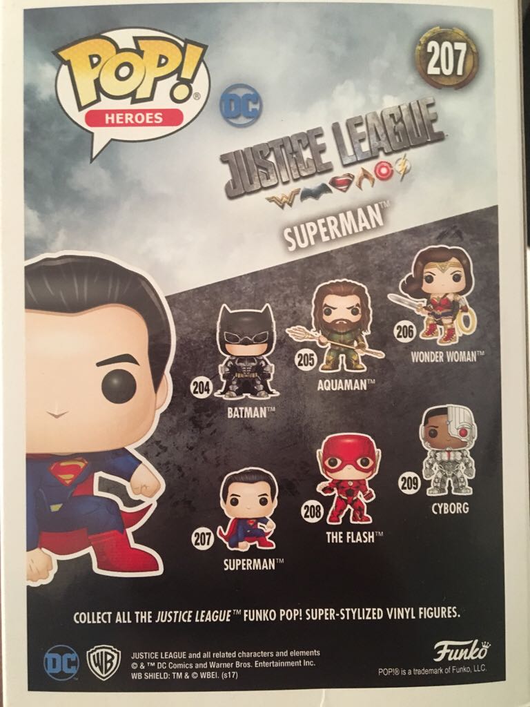 Justice League: Superman #207 - DC Universe vinyl figure collectible - Main Image 2