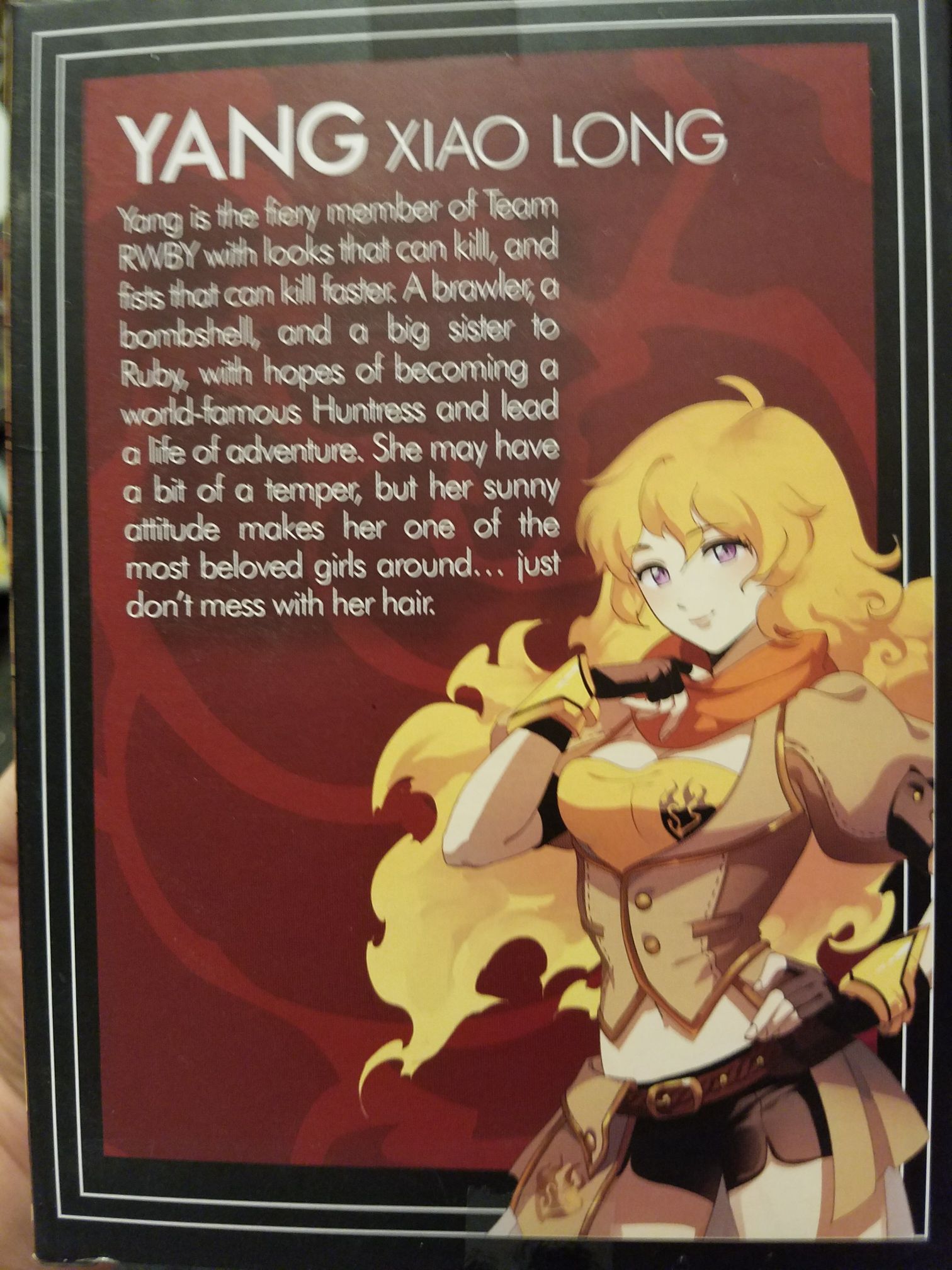 Yang Xiao Long   vinyl figure collectible [Barcode 681326139621] - Main Image 2