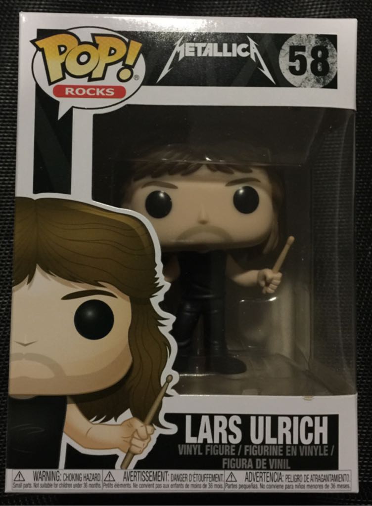 Lars Ulrich - Musicians vinyl figure collectible [Barcode 889698138079] - Main Image 2
