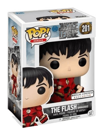 The Flash [Unmasked] - DC Universe vinyl figure collectible [Barcode 889698147415] - Main Image 3