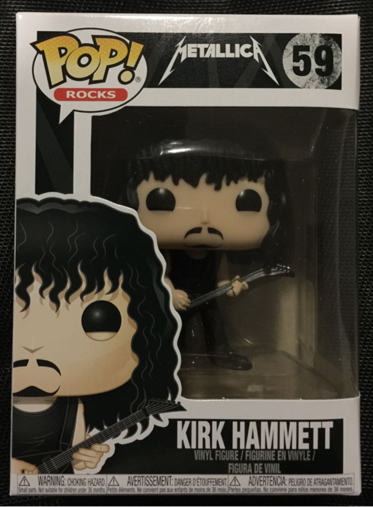 Kirk Hammett - Musicians vinyl figure collectible [Barcode 889698138086] - Main Image 2