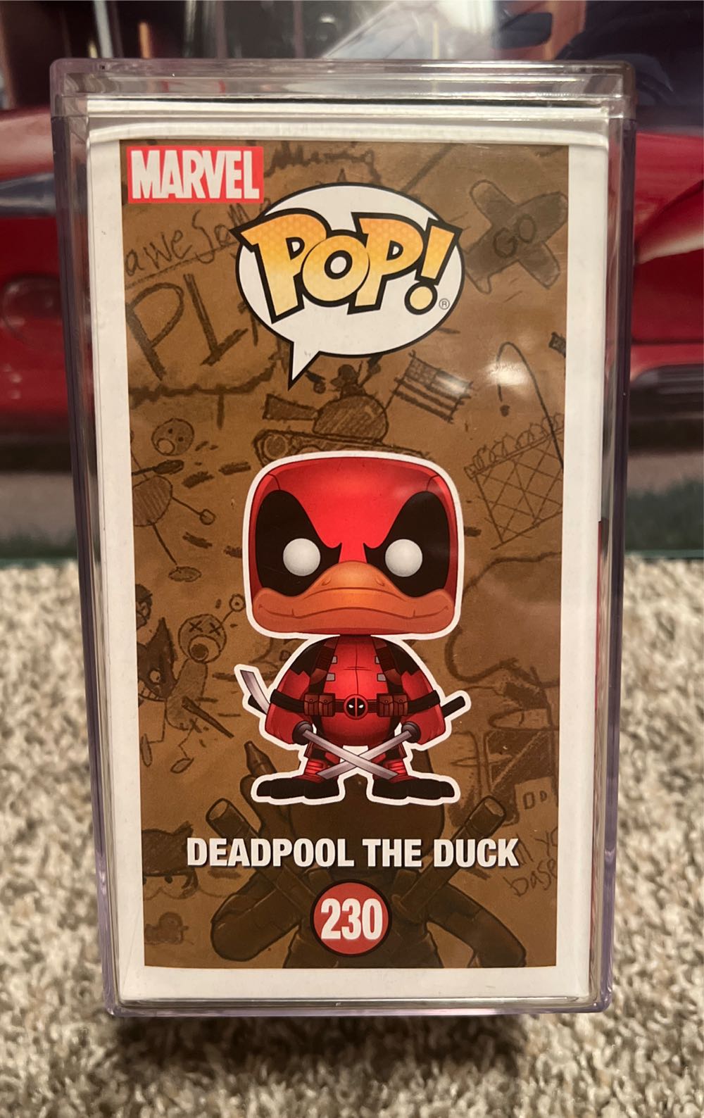 Deadpool The Duck - Marvel Universe vinyl figure collectible [Barcode 889698145619] - Main Image 4