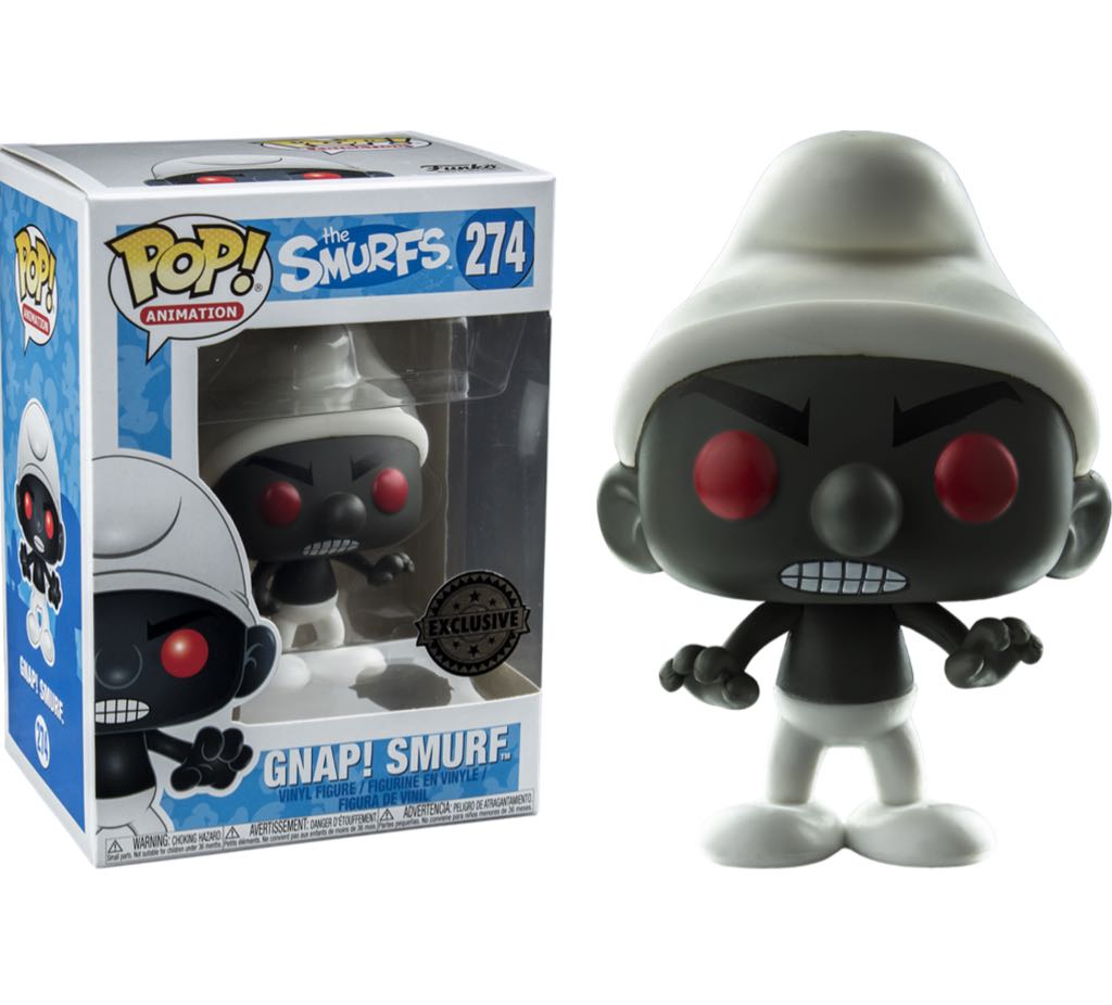 Gnap! Smurf - The Smurfs vinyl figure collectible [Barcode 889698213561] - Main Image 2
