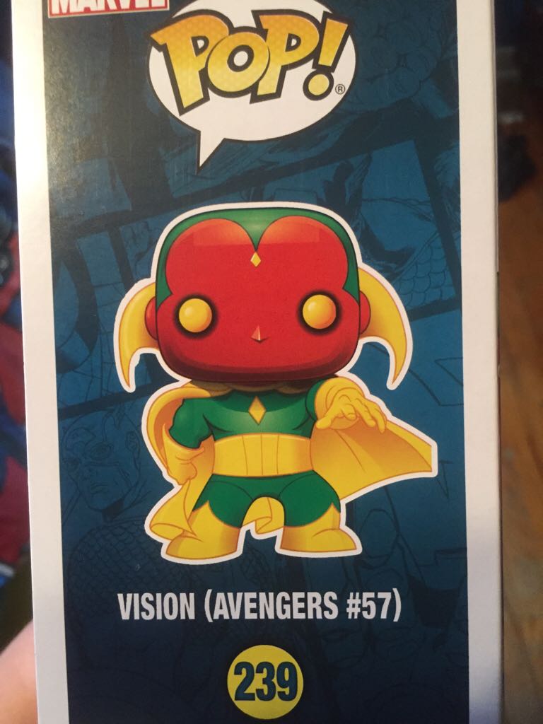 Vision (Avengers #57) - Marvel Universe vinyl figure collectible - Main Image 2