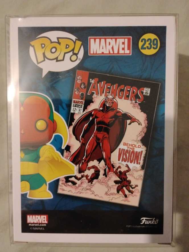 Vision (Avengers #57) - Marvel Universe vinyl figure collectible - Main Image 3