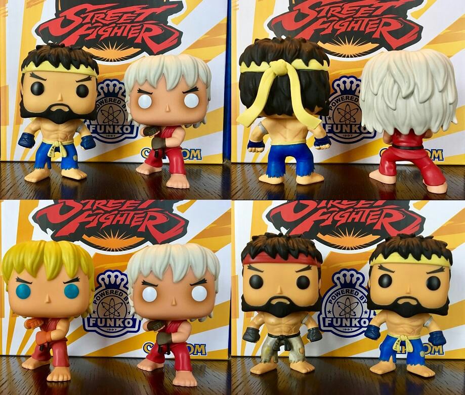 Hot Ryu & Violent Ken  vinyl figure collectible [Barcode 889698209670] - Main Image 2