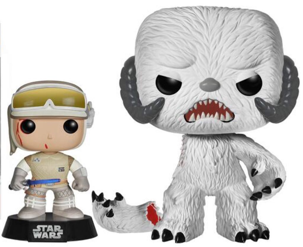 Luke Skywalker (Hoth) and Wampa - Star Wars vinyl figure collectible - Main Image 2