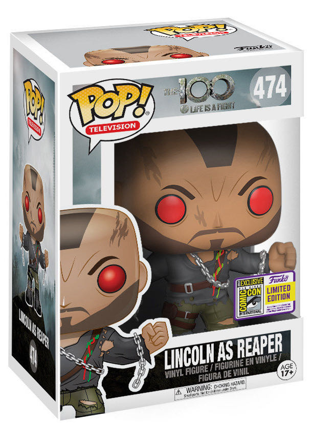 Lincoln as Reaper ($125) - The 100 vinyl figure collectible [Barcode 889698134477] - Main Image 2