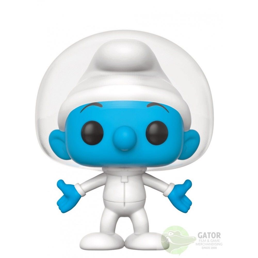 Astro Smurf - The Smurfs vinyl figure collectible [Barcode 889698201230] - Main Image 2