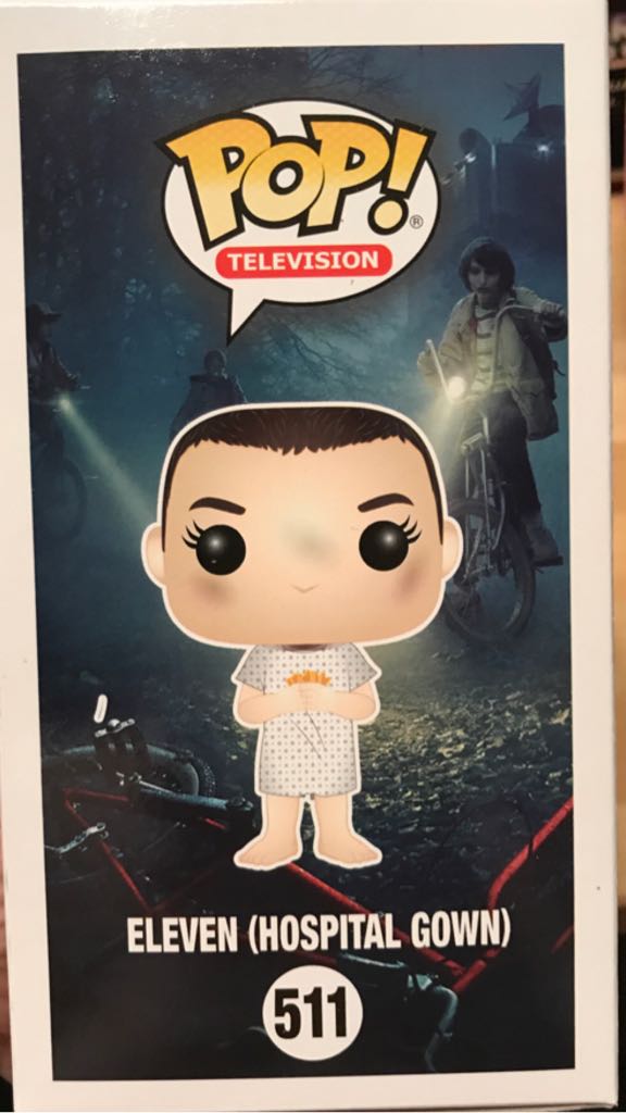 ELEVEN (HOSPITAL GOWN) - Stranger Things vinyl figure collectible [Barcode 889698144247] - Main Image 2