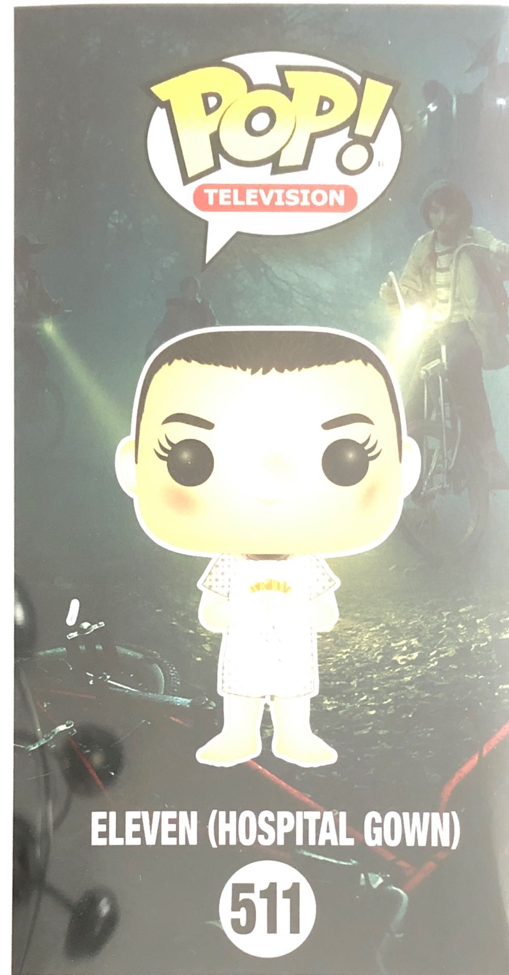 ELEVEN (HOSPITAL GOWN) - Stranger Things vinyl figure collectible [Barcode 889698144247] - Main Image 4
