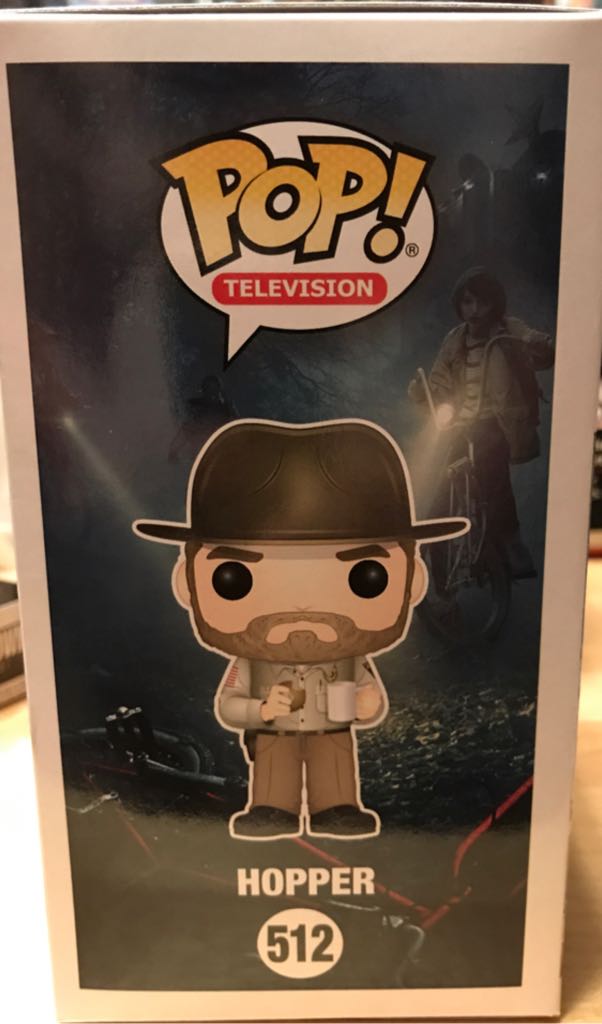 HOPPER - Stranger Things vinyl figure collectible [Barcode 889698144254] - Main Image 2