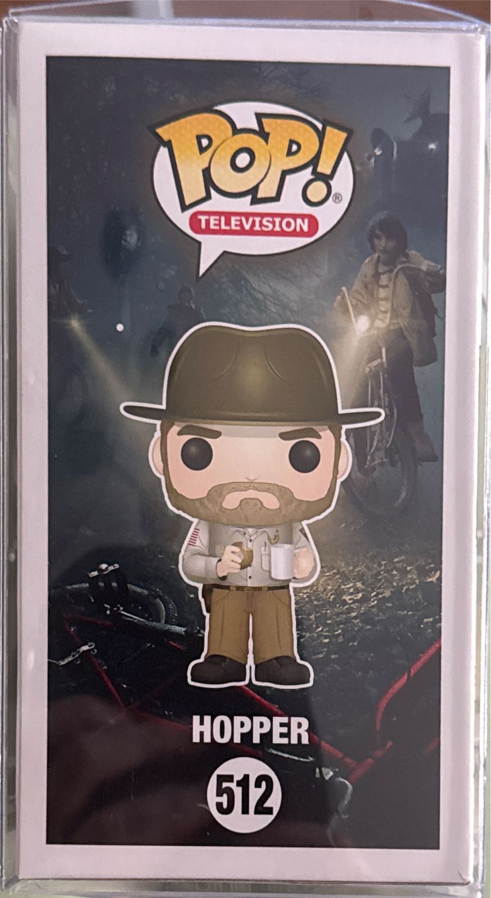HOPPER - Stranger Things vinyl figure collectible [Barcode 889698144254] - Main Image 3