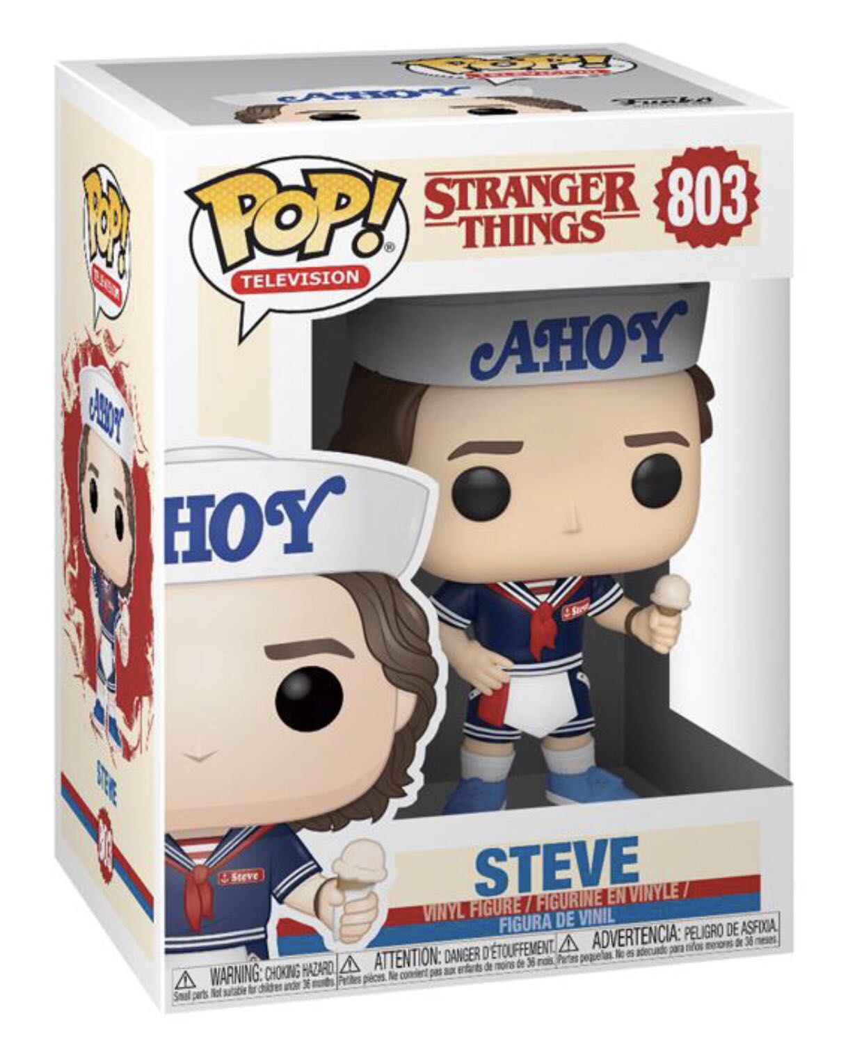 Steve (JOKE) - Stranger Things vinyl figure collectible - Main Image 3