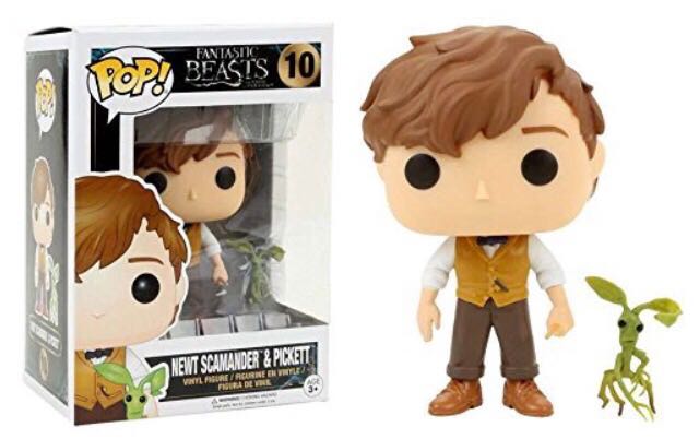 Newt Scamander & Pickett  vinyl figure collectible - Main Image 2