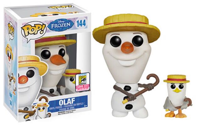 Olaf with Seagull - Frozen vinyl figure collectible - Main Image 2