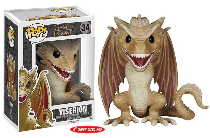 Viserion 6” - Game of Thrones vinyl figure collectible - Main Image 2