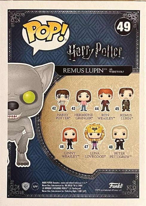 Remus Lupin (Werewolf) - Harry Potter vinyl figure collectible [Barcode 889698149402] - Main Image 3
