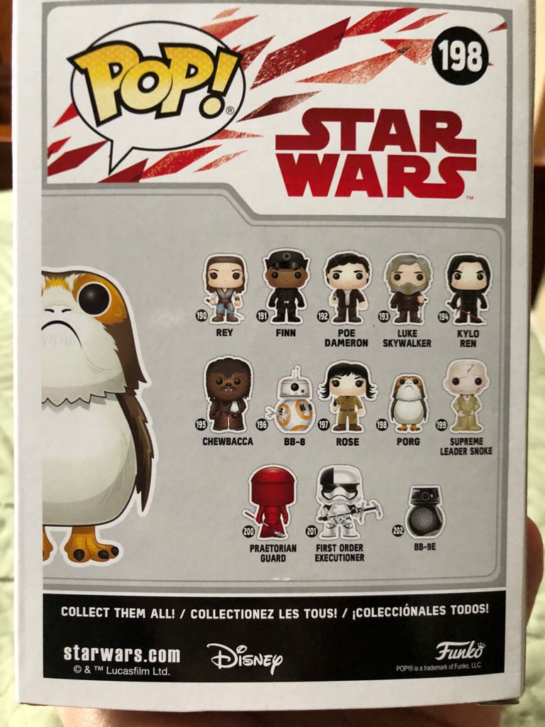 Porg (Open Wings) - Star Wars vinyl figure collectible [Barcode 889698219938] - Main Image 2