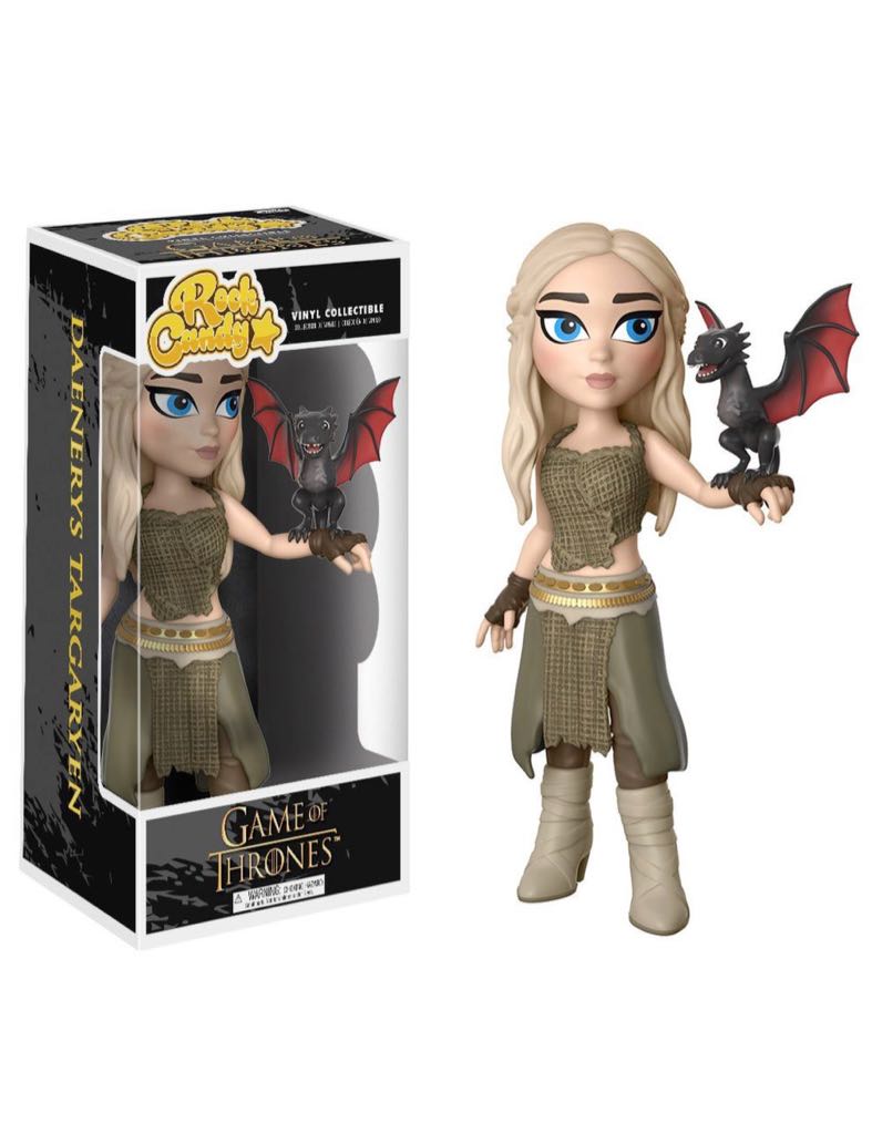 Rock Candy: GOT: Daenerys - Game of Thrones vinyl figure collectible [Barcode 889698149501] - Main Image 2