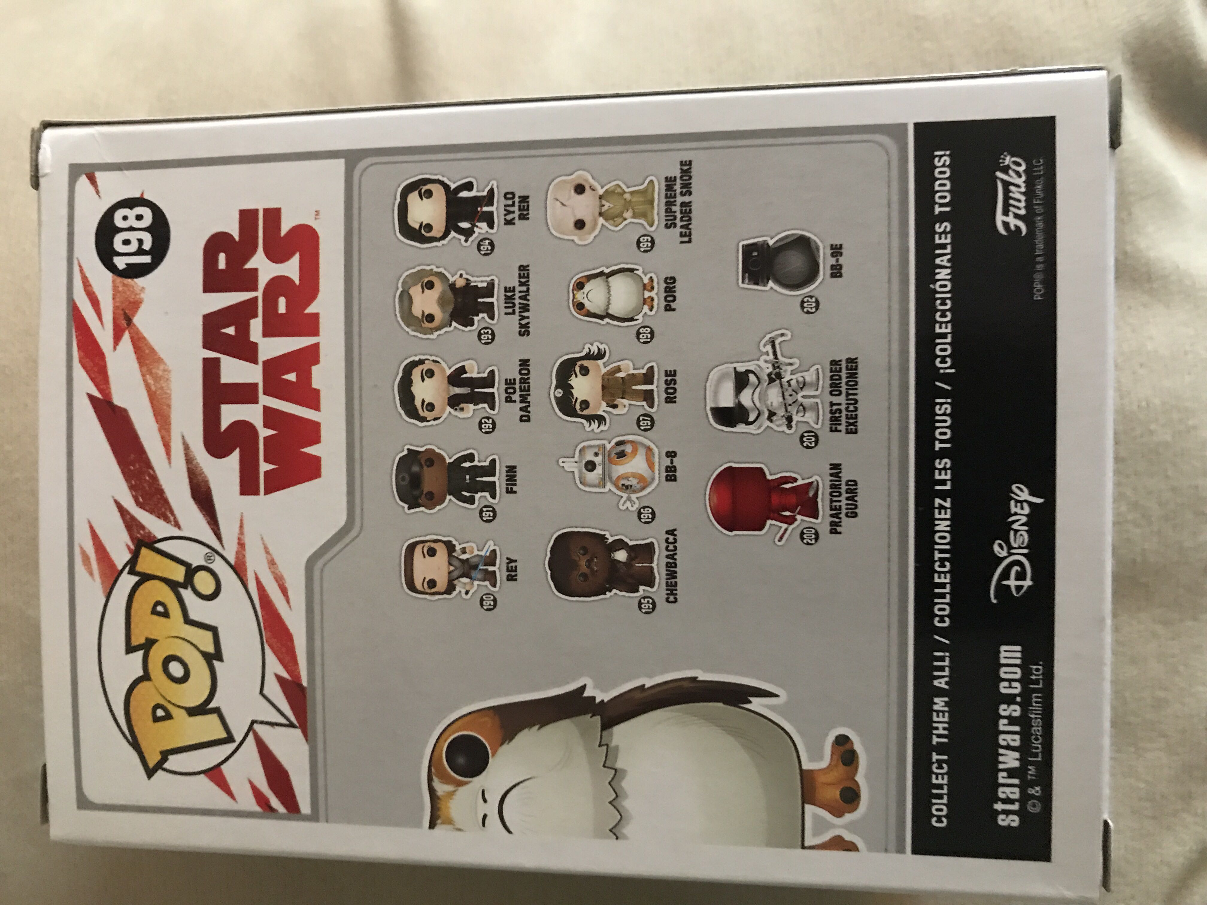 Porg (Flocked) - Star Wars vinyl figure collectible [Barcode 889698147576] - Main Image 3