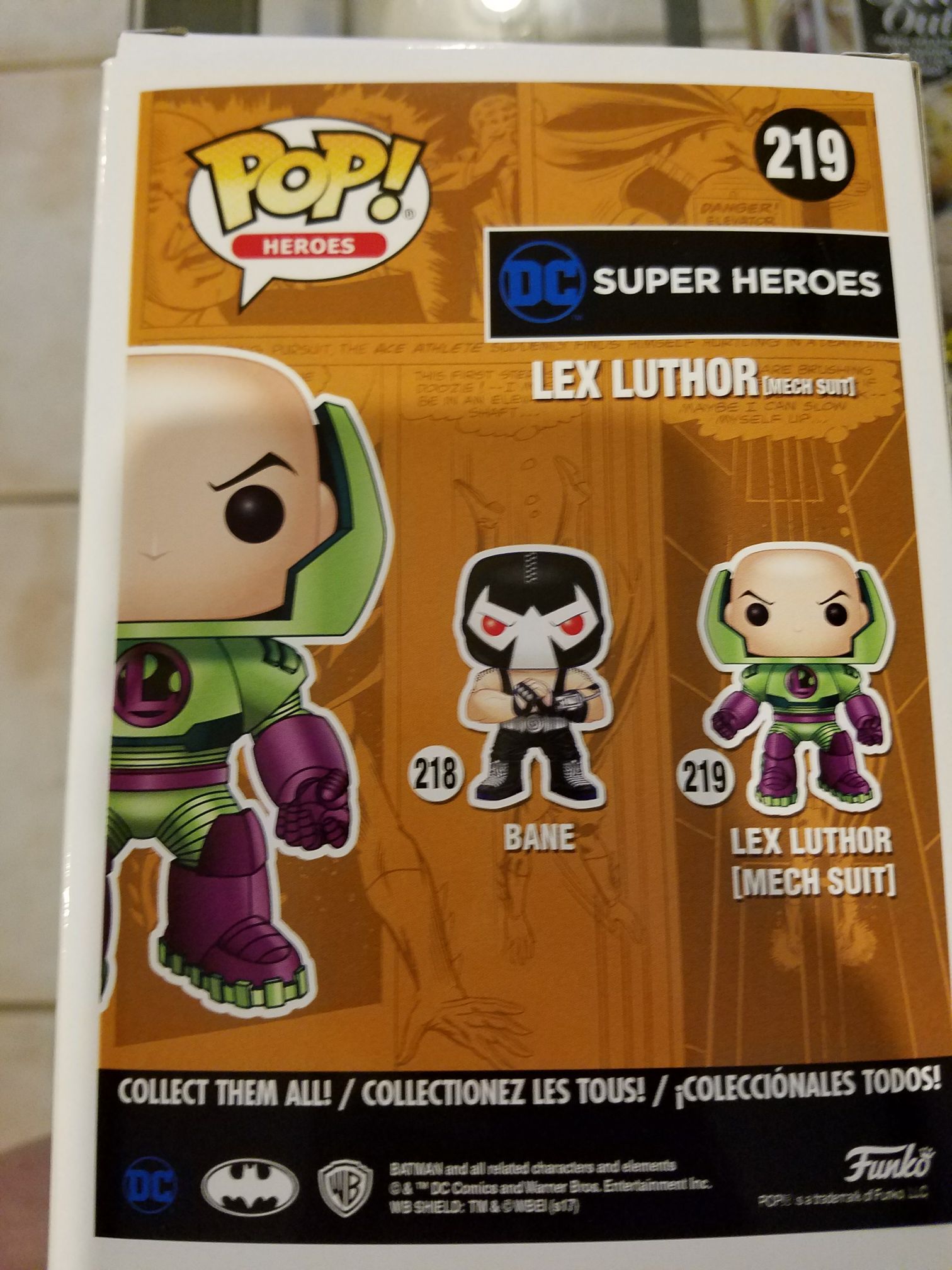 Lex Luthor DC Exclusive - DC Universe vinyl figure collectible - Main Image 2