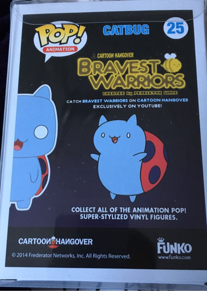 Catbug (Glow) (Orange) - Bravest Warriors vinyl figure collectible - Main Image 2
