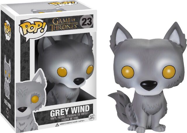 Grey Wind - Game of Thrones vinyl figure collectible - Main Image 2