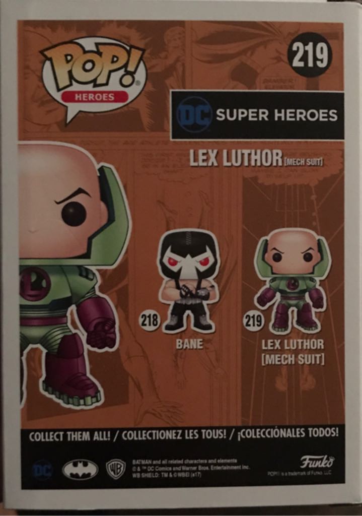 Lex Luthor (Mech Suit) - DC: Superheroes vinyl figure collectible - Main Image 2