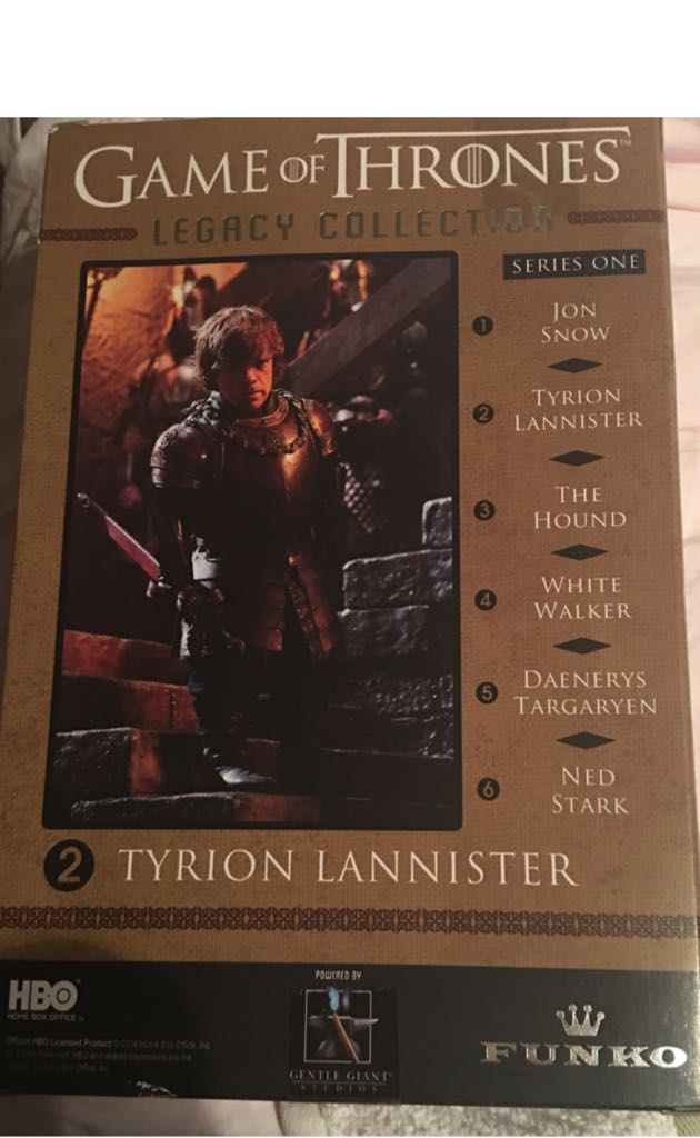 Game Of Thrones Tyrion Lannister  vinyl figure collectible - Main Image 2