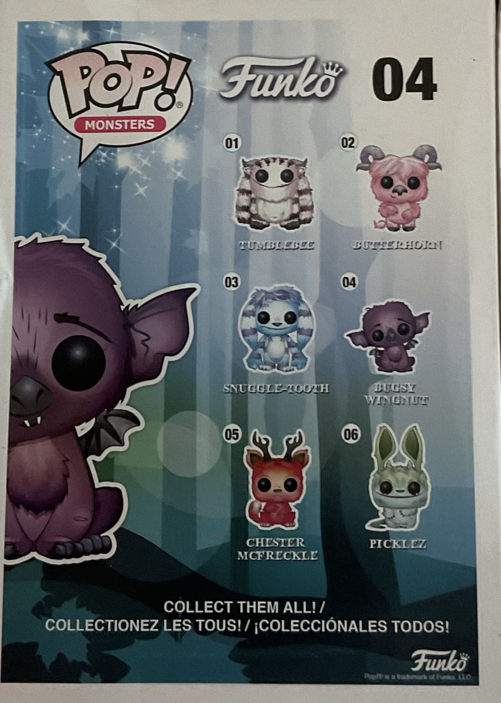 Bugsy Wingnut - Monsters vinyl figure collectible [Barcode 889698151627] - Main Image 3