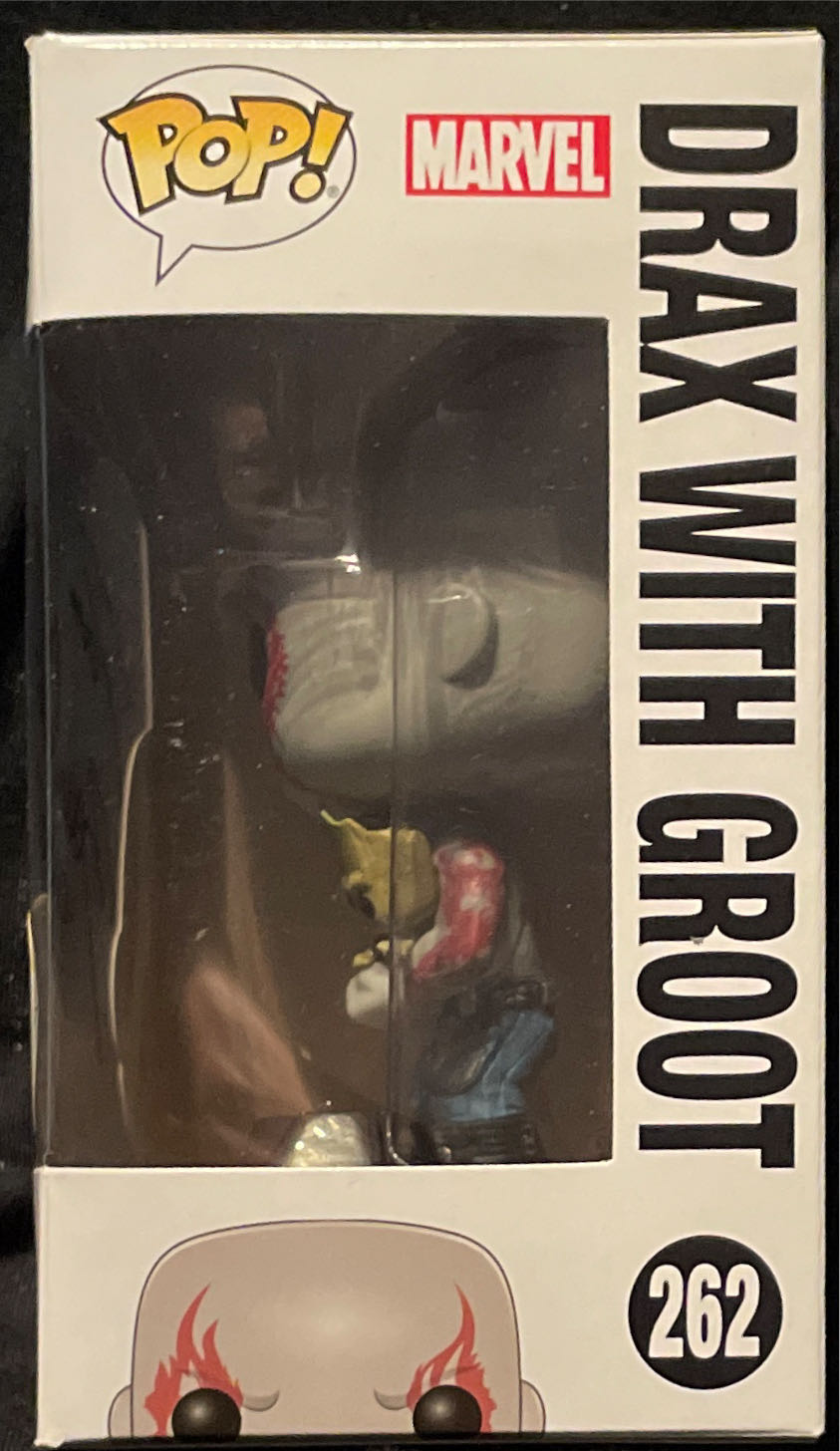 Drax (w/ Groot) - Guardians of the Galaxy Vol. 2 vinyl figure collectible [Barcode 889698214643] - Main Image 3