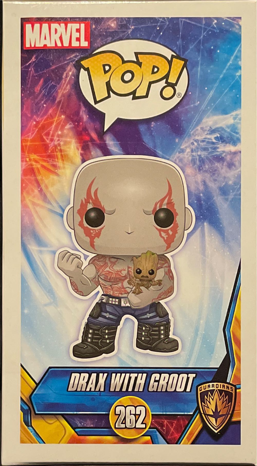 Drax (w/ Groot) - Guardians of the Galaxy Vol. 2 vinyl figure collectible [Barcode 889698214643] - Main Image 4