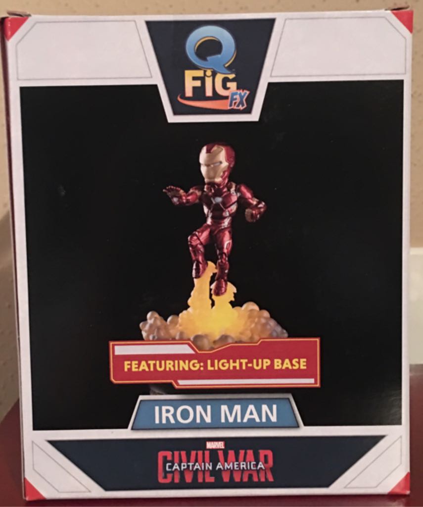 Iron Man - (QFiG) By Quantum Mechanix  vinyl figure collectible [Barcode 812095023389] - Main Image 2