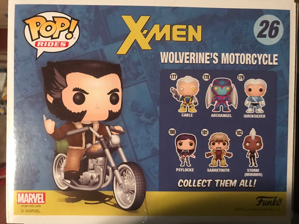 Wolverine’s Motorcycle  vinyl figure collectible - Main Image 2