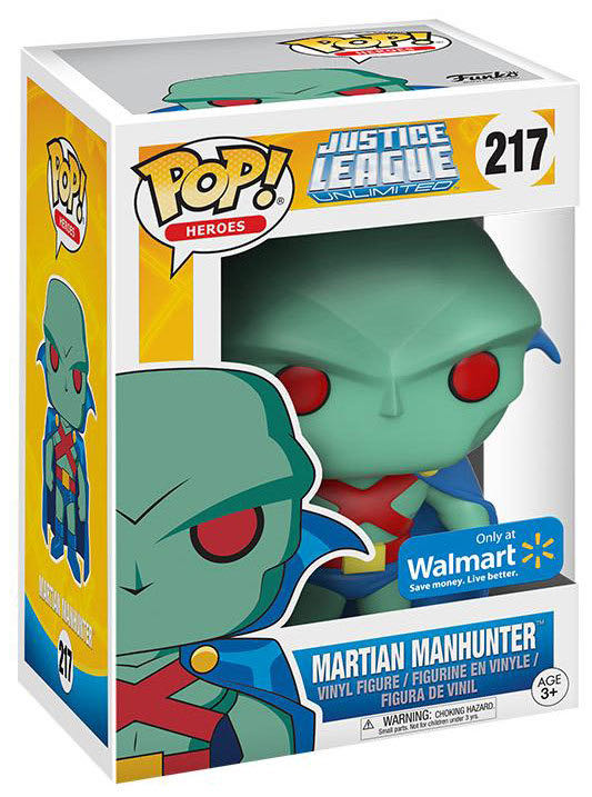 DC #217 Martian Manhunter - DC Universe vinyl figure collectible [Barcode 889698147125] - Main Image 3