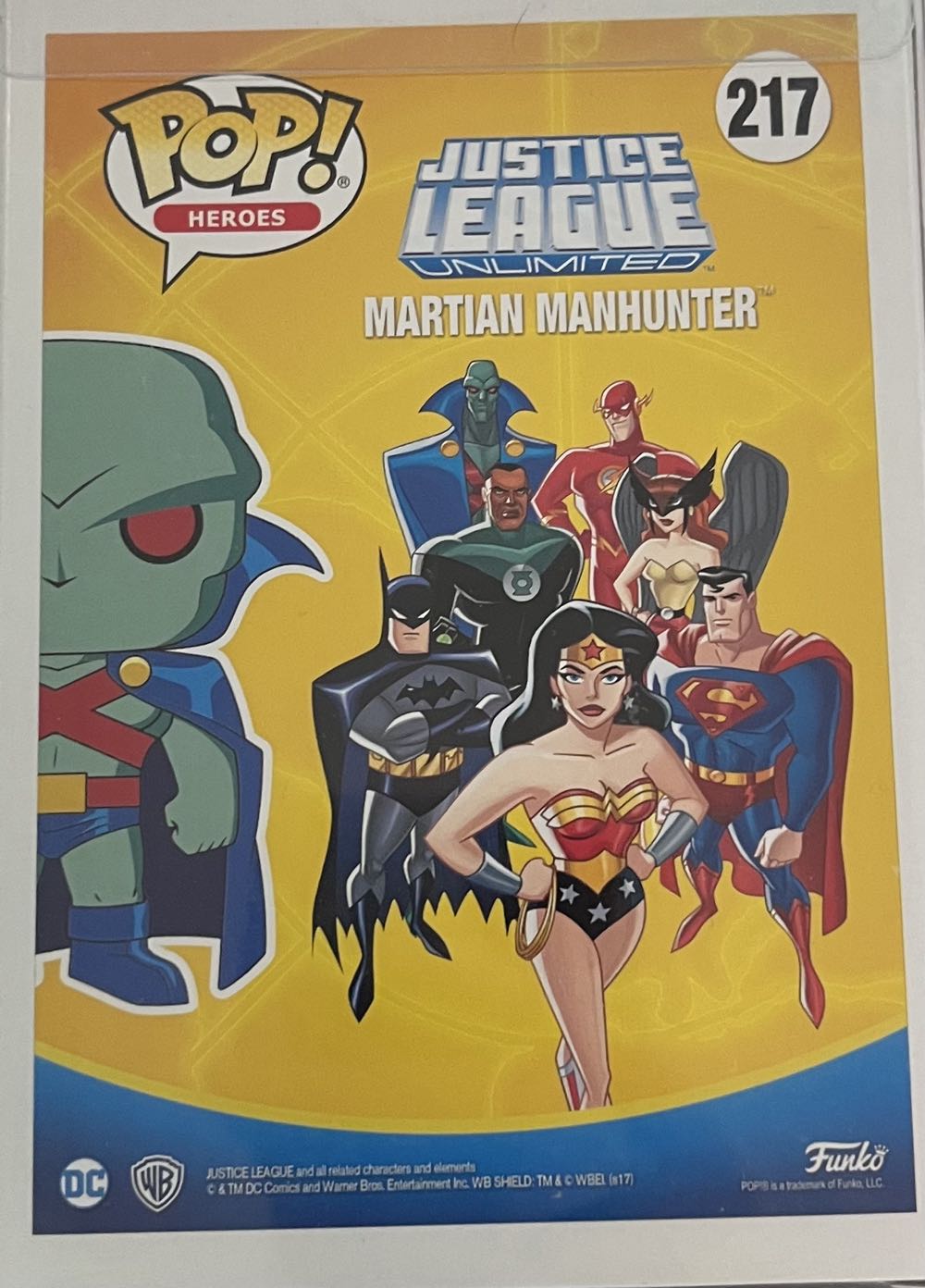 DC #217 Martian Manhunter - DC Universe vinyl figure collectible [Barcode 889698147125] - Main Image 4