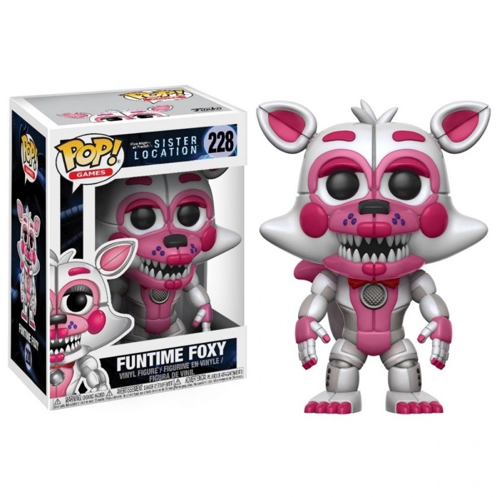 Funtime Foxy - Five Nights at Freddy’s vinyl figure collectible [Barcode 889698140621] - Main Image 2