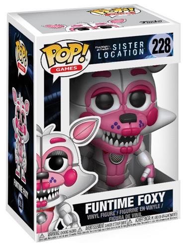Funtime Foxy - Five Nights at Freddy’s vinyl figure collectible [Barcode 889698140621] - Main Image 3