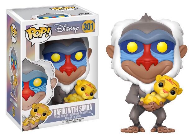 Rafiki With Simba - Disney vinyl figure collectible - Main Image 2