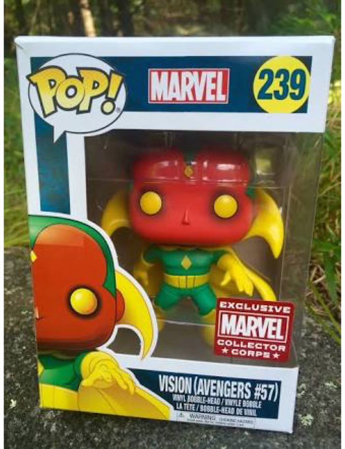 Avengers: Vision - The Avengers vinyl figure collectible - Main Image 2