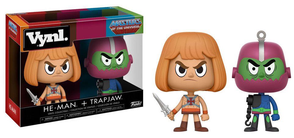 He-Man + Trap Jaw - Masters of the Universe vinyl figure collectible [Barcode 889698201858] - Main Image 2