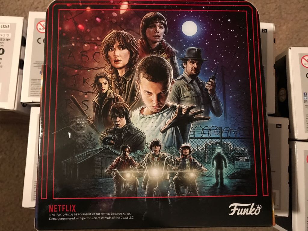 Will,Dustin,Demogorgon - Stranger Things vinyl figure collectible [Barcode 889698208345] - Main Image 2