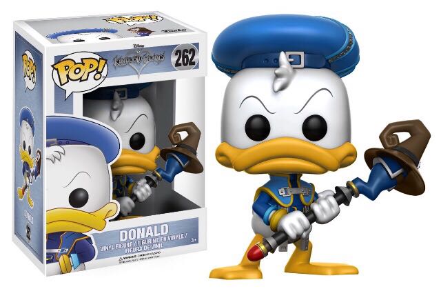Disney Kingdom Hearts: #262 Donald - Disney vinyl figure collectible - Main Image 2