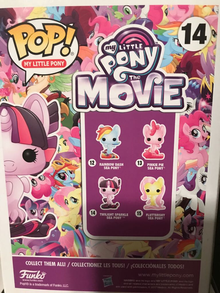 Twilight Sparkle Sea Pony - My Little Pony vinyl figure collectible [Barcode 889698216432] - Main Image 2